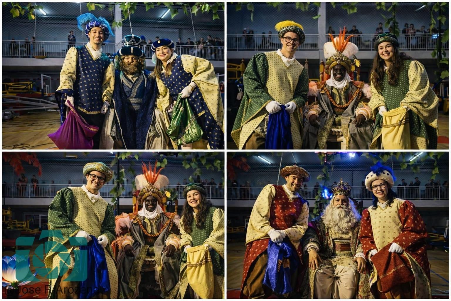 Santa Cruz de La Palma trasladó al Pabellón Rodríguez Estrello el acto de los Reyes Magos. JOSÉ F. AROZENA