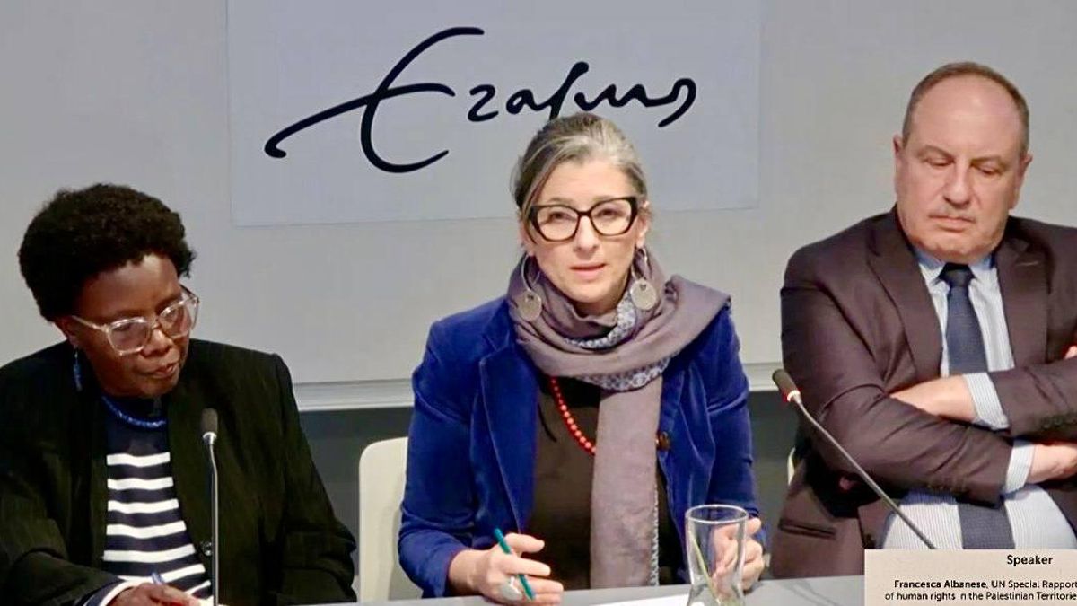 El SOS lanzado desde La Haya por juristas y la relatora de la ONU mientras la UE protege sus negocios y alianzas con Israel