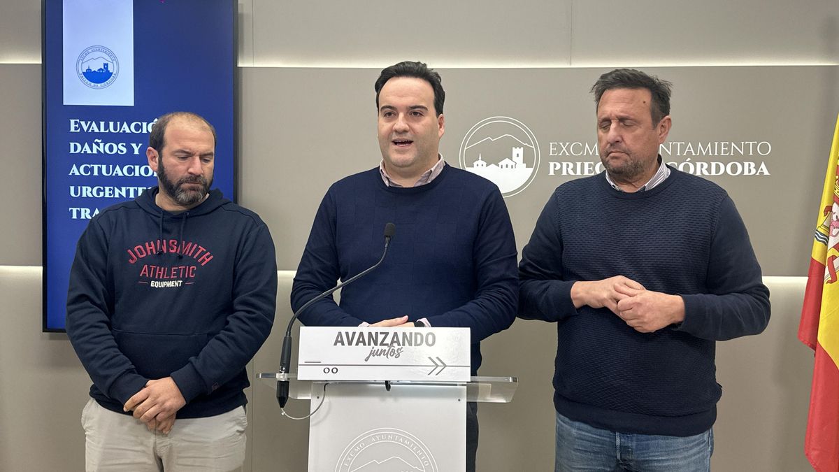 El alcalde, en rueda de prensa.