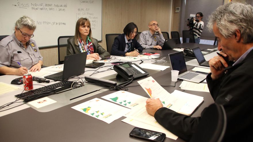 Catalunya suspende este jueves las clases y la actividad sanitaria no urgente por los fuertes vientos