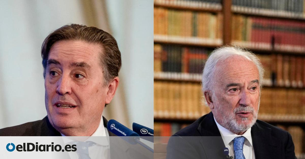 García Montero y el director de la RAE evitan su polémica en un acto juntos: “Después habrá tiempo de hablar”