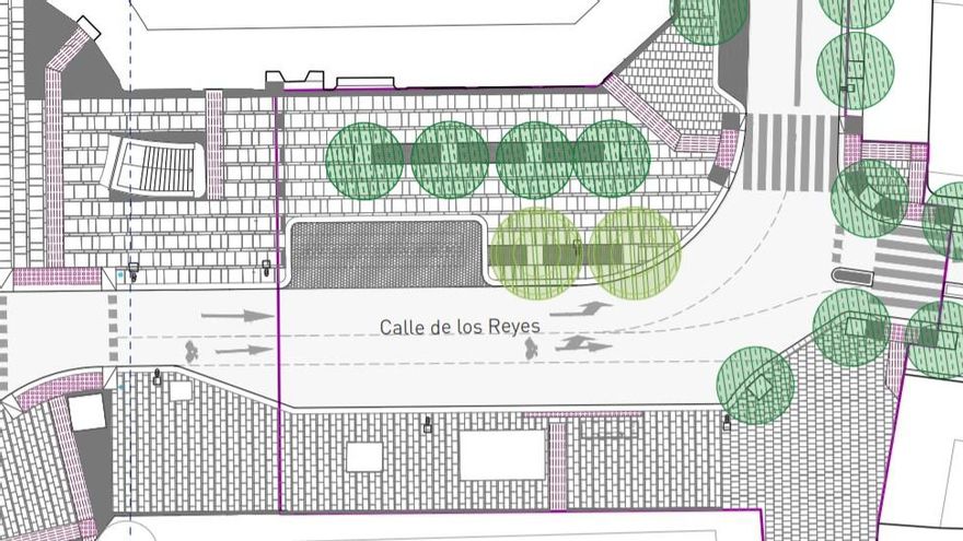 Proyecto de reforma de la parte inicial de la calle Reyes