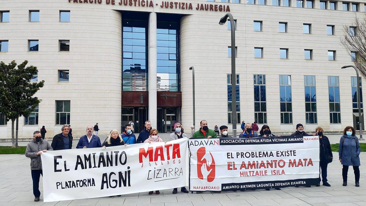 La Justicia navarra reconoce la muerte por amianto de un trabajador expuesto durante décadas sin medidas se seguridad
