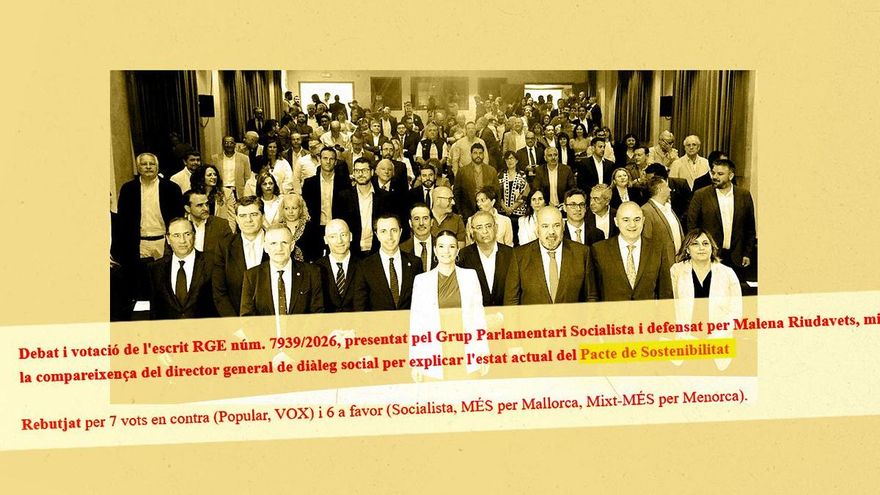 El Pacto 'estrella' del PP para transformar Balears se desinfla entre el hermetismo y más de 230.000 euros públicos en gastos