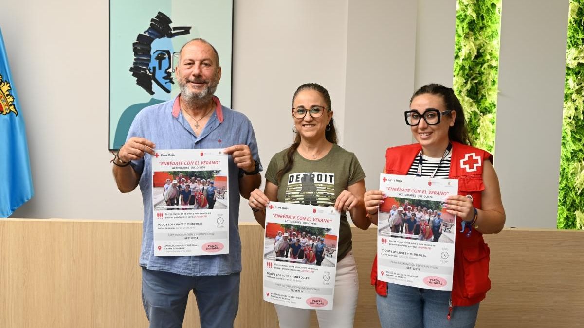 El Ayuntamiento y Cruz Roja ponen en marcha un campamento urbano para combatir la soledad no deseada durante el verano