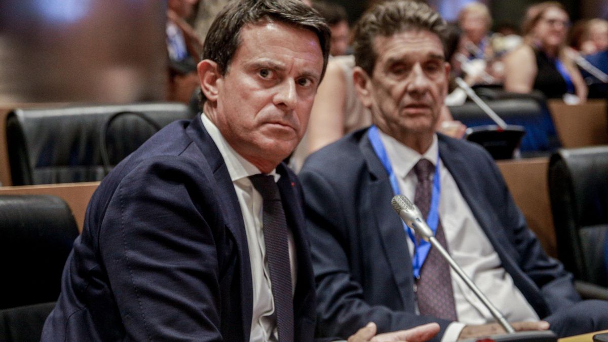 Archivo - El ex primer ministro francés Manuel Valls