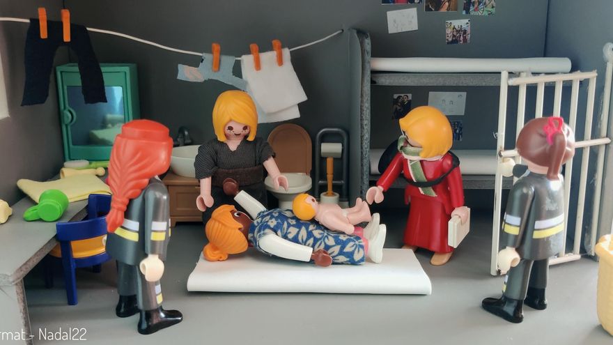 En el belén de 2022, Jesús nace en una cárcel, hijo de una madre gitana