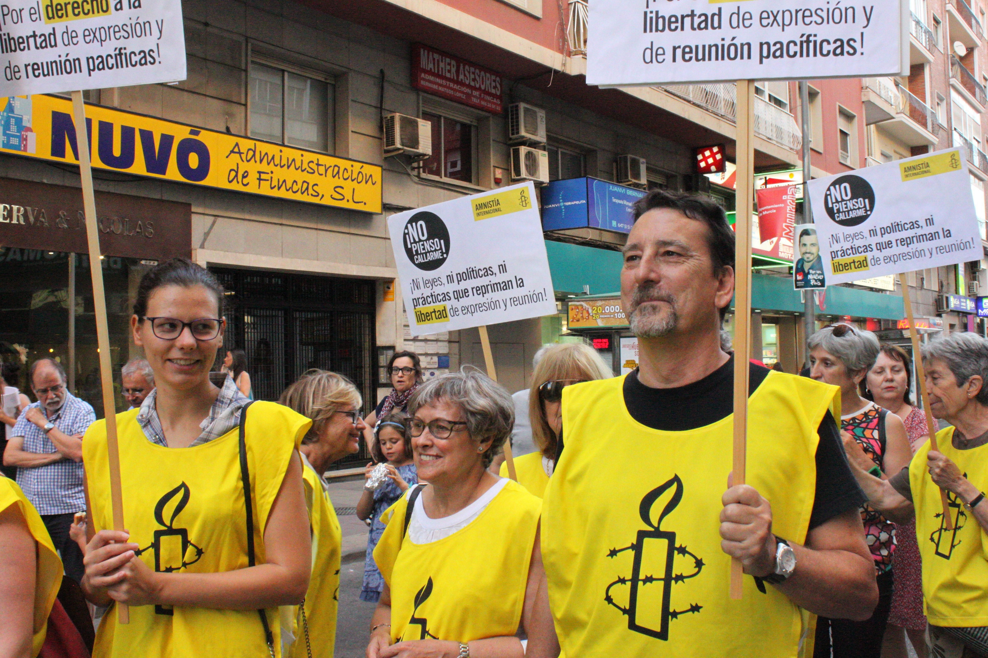 Manifestación por el Día del Refugiado en Murcia / E. Reche