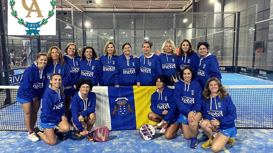 El equipo femenino A del Círculo debuta en la II Copa de España de Ligas Autonómicas de pádel