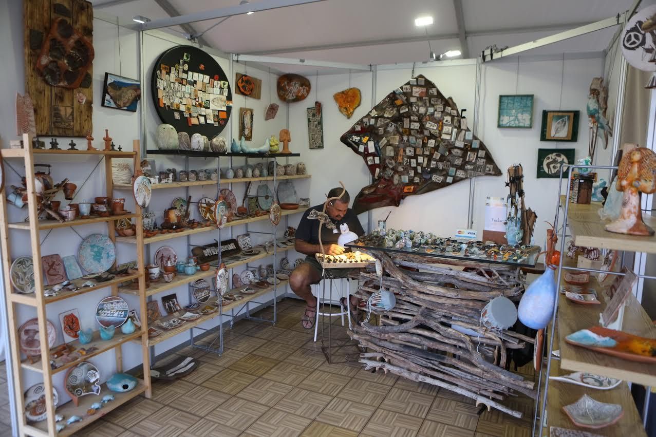 IX Feria de Artesanía de Maspalomas. (ALEJANDRO RAMOS)