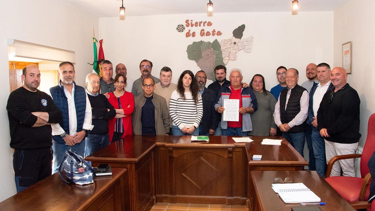 La Diputación de Cáceres se une a los alcaldes de Sierra de Gata contra los proyectos mineros en la comarca