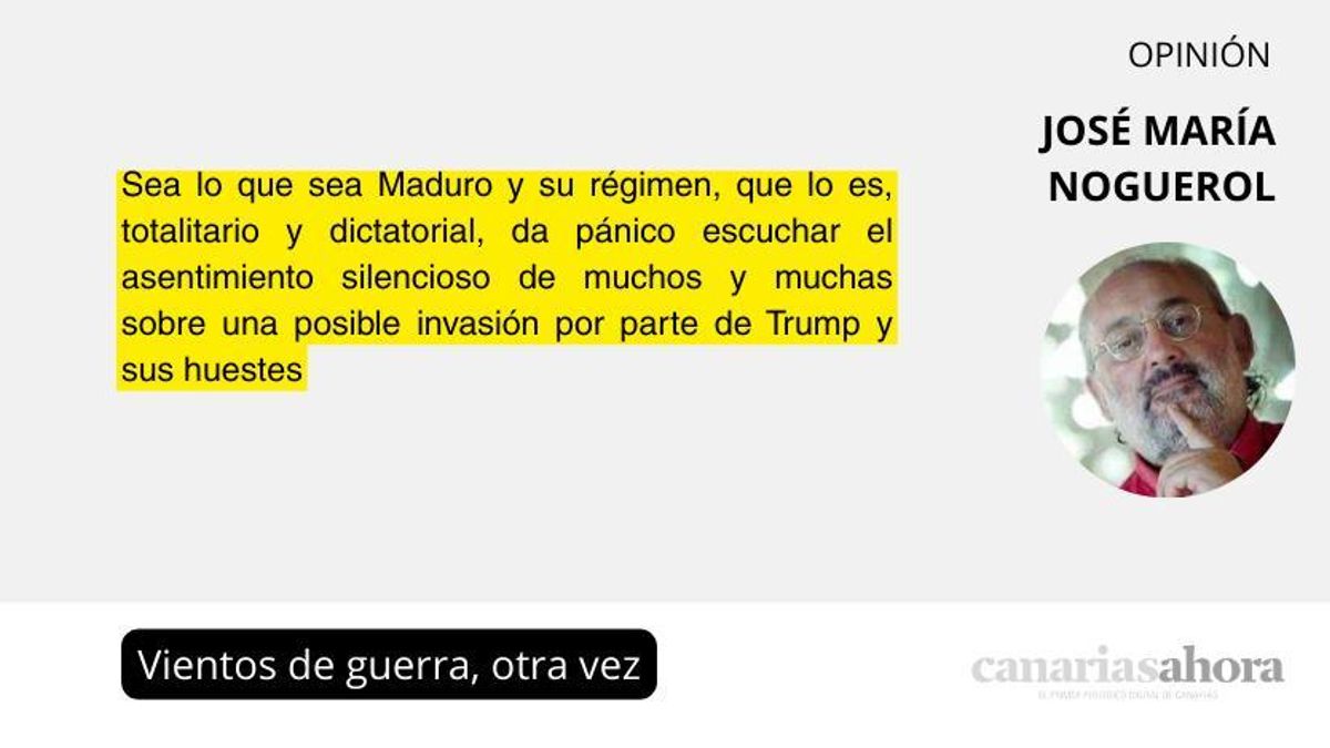 Vientos de guerra, otra vez