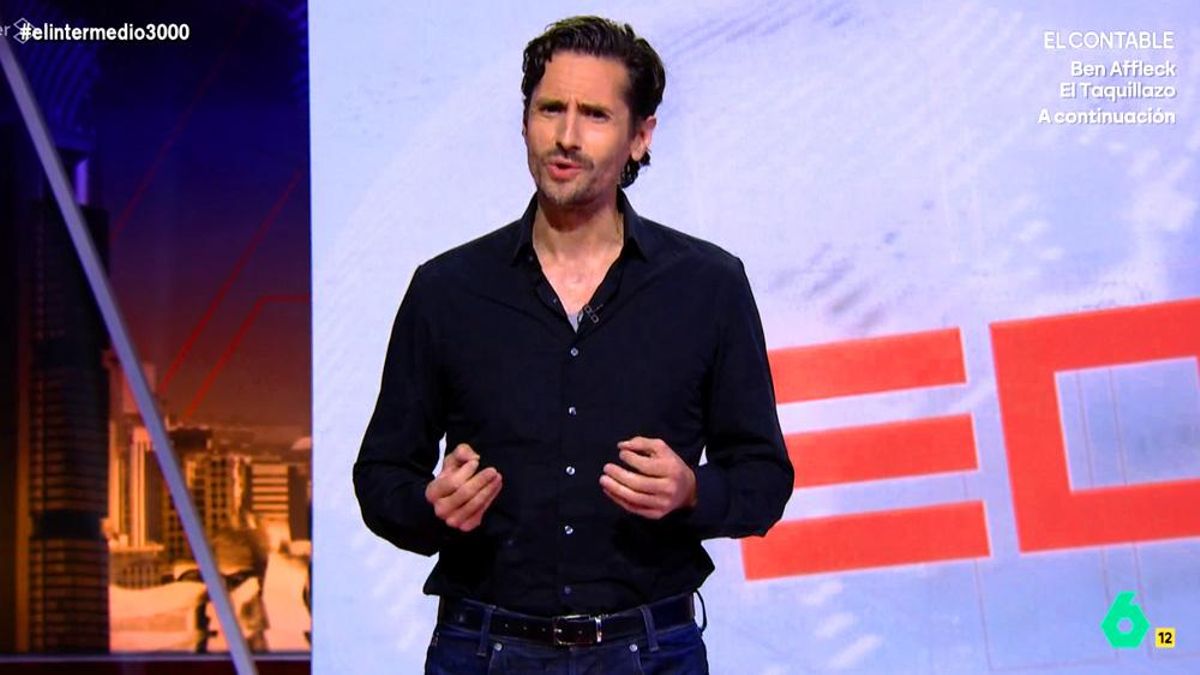 'El Intermedio' celebró 3.000 programas cambiando a Wyoming por Juan Diego Botto, que reveló el secreto de su éxito