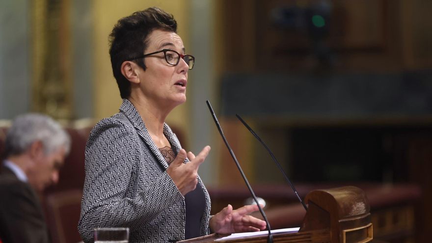 La diputada de EH Bildu Isabel Pozueta.