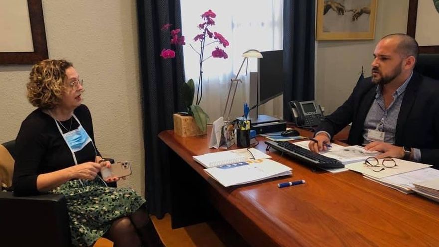 Mercedes Coello y Kilian Sánchez.