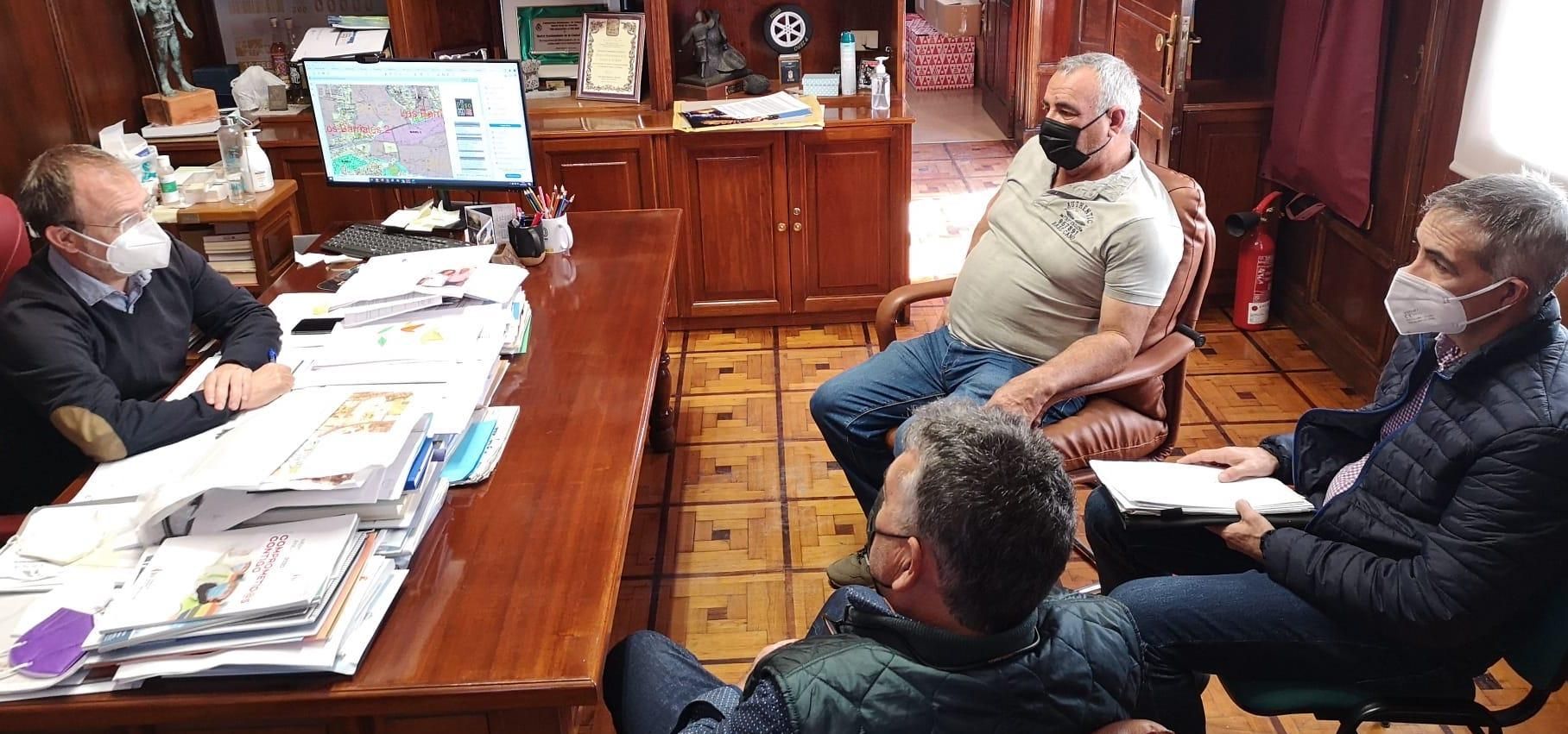 Representantes de Aspa se han reunido con Sergio Rodríguez.