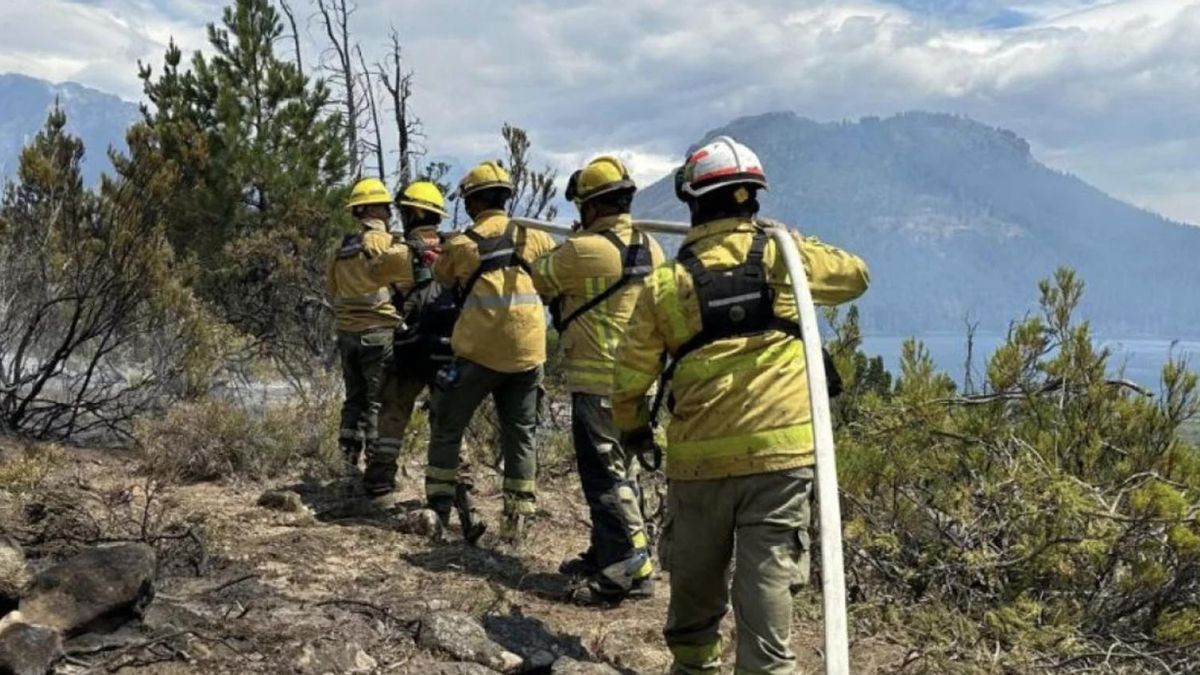 El Gobierno nacional extenderá la Emergencia Ígnea a Santa Cruz mediante un decreto ante el avance de las llamas en la región sur. Foto: Agencia NA/Redes.