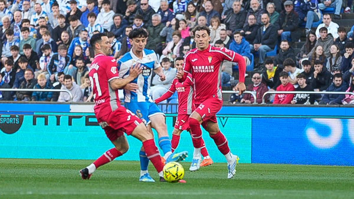 Las imágenes del RC Deportivo de La Coruña - Córdoba CF