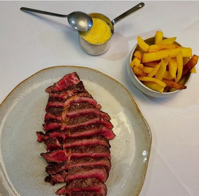 Lomo alto a la brasa.