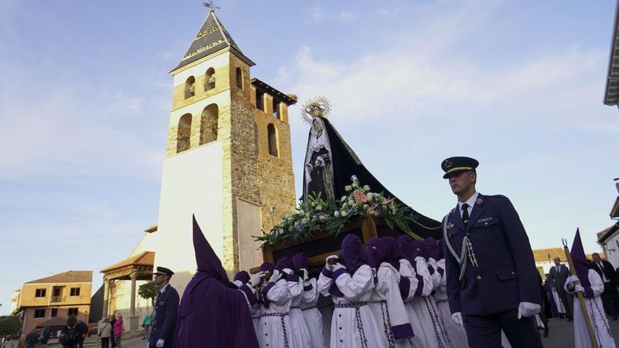 La procesión del Ecce Homo de Santa Marina del Rey.