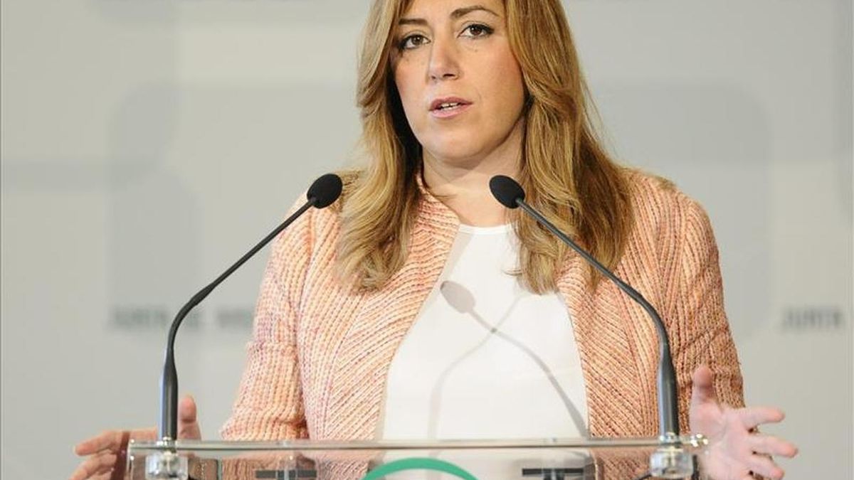 Susana Díaz no quiero que en Andalucía "se vean números como en Cataluña, de dos peleándose"