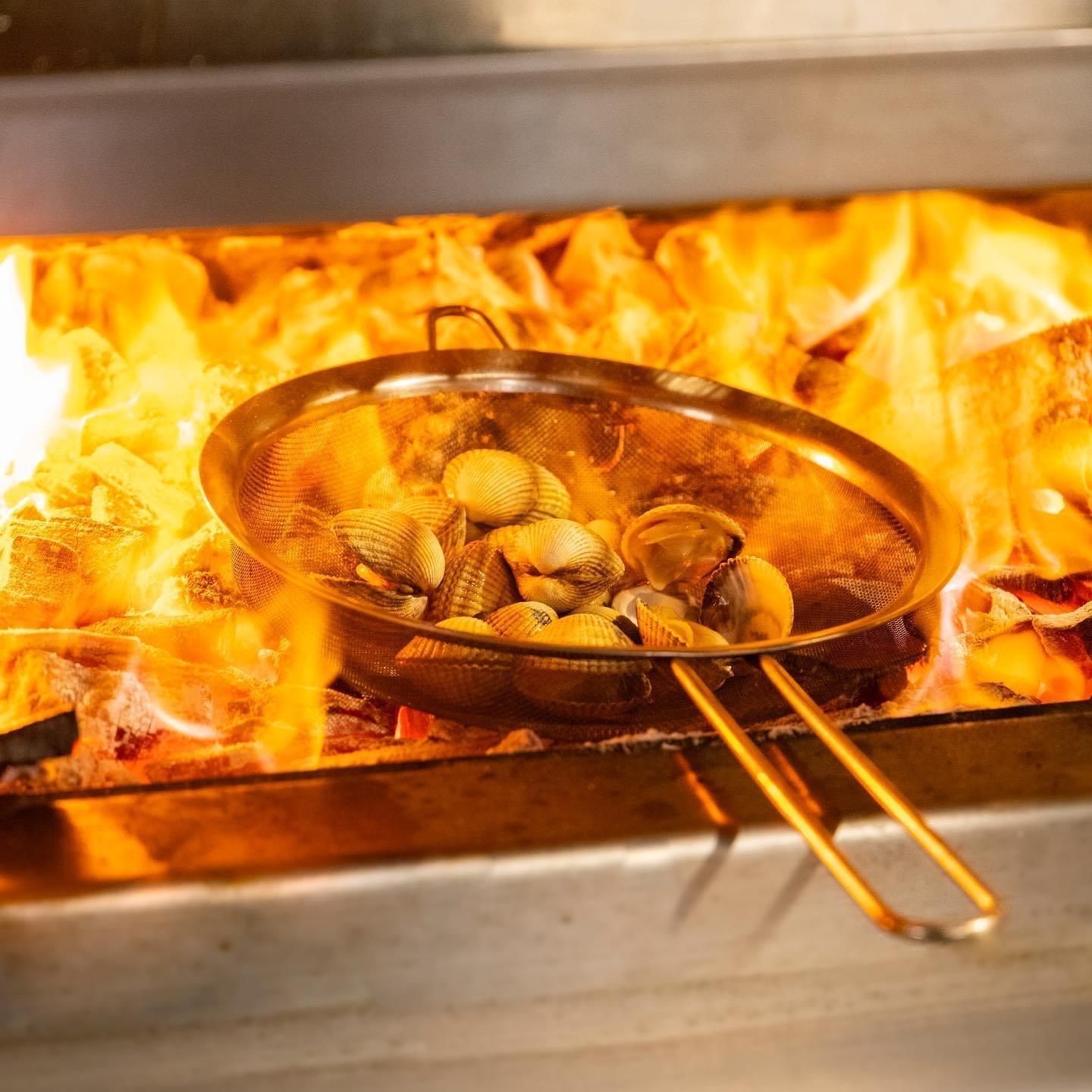 Brasas marinas en Restaurante Embarcadero.