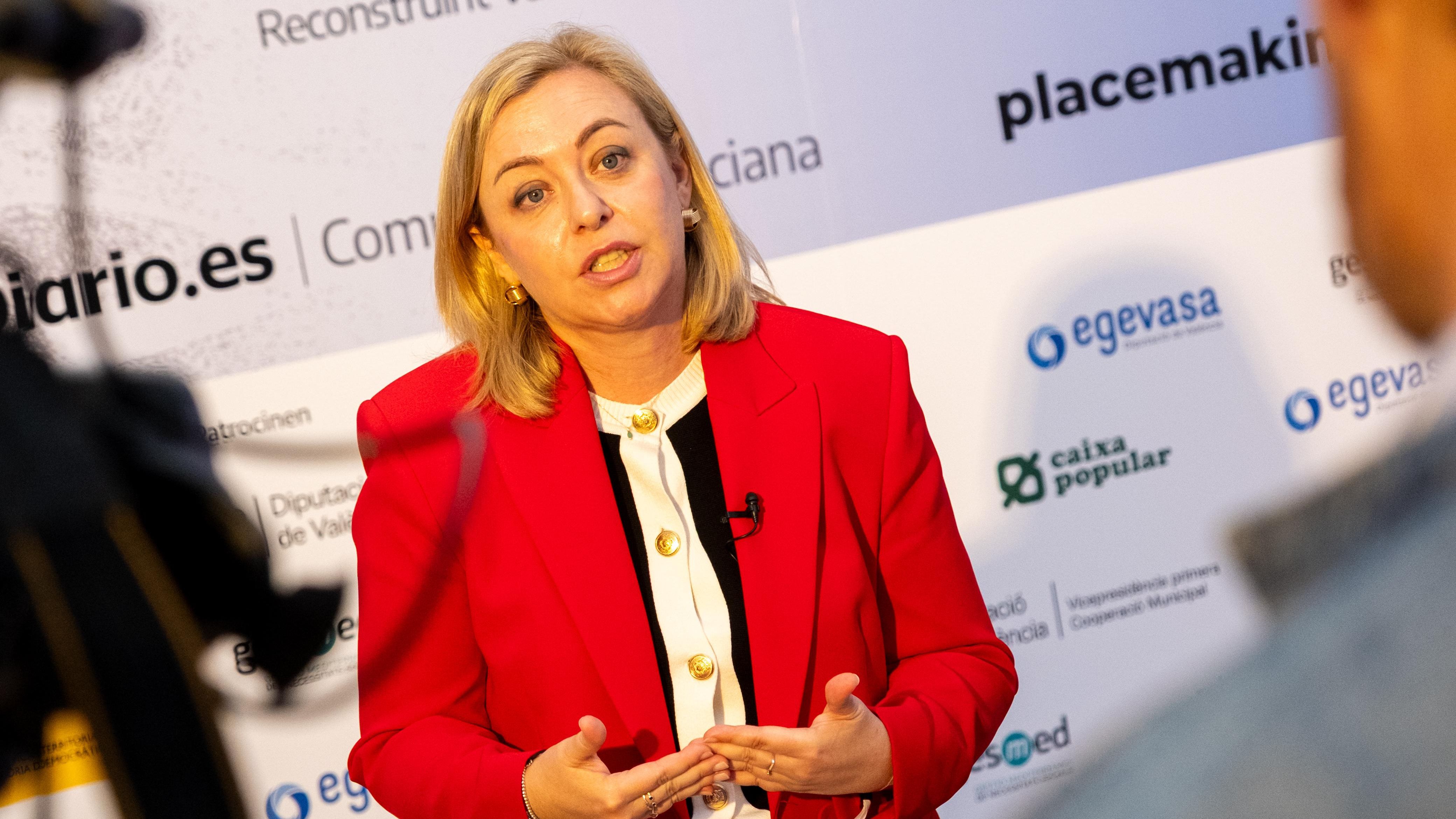 La vicepresidenta de la Diputación de Valencia, Natàlia Enguix.