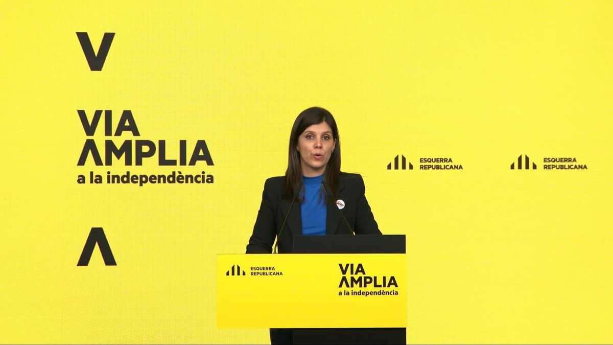 La secretaria general adjunta y portavoz de ERC, Marta Vilalta.