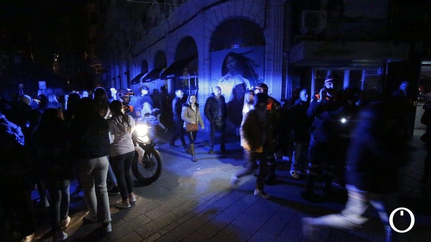 Apagón en Córdoba en pleno inicio del alumbrado navideño