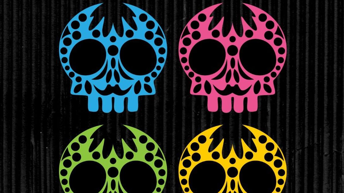 Imagen del cartel de la exposición 'Altar de Muertos' en el Museo Insular, en Santa Cruz de La Palma.