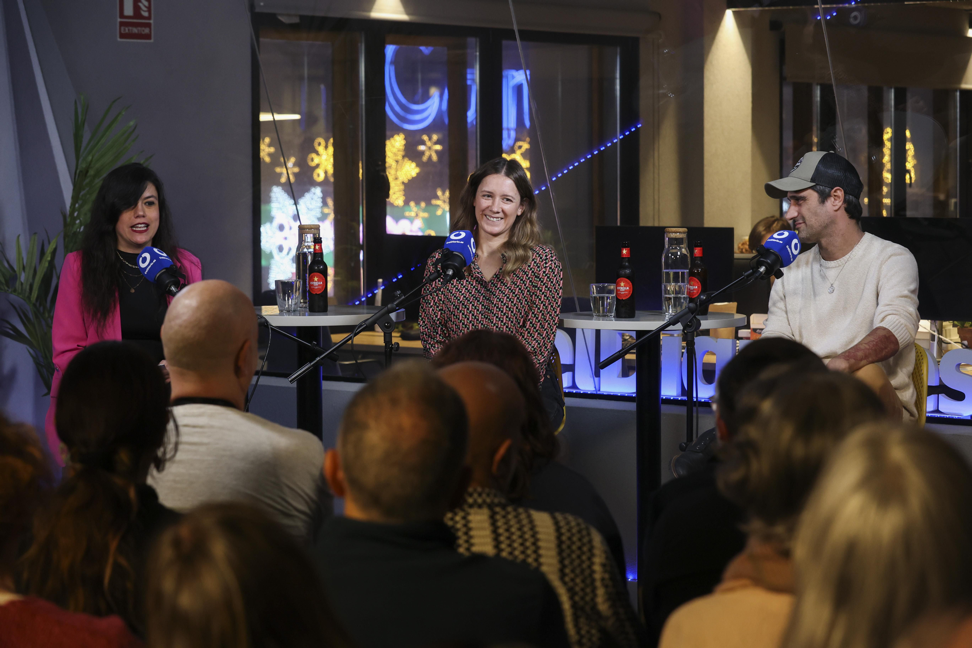 La banda Morgan en la redacción de elDiario.es