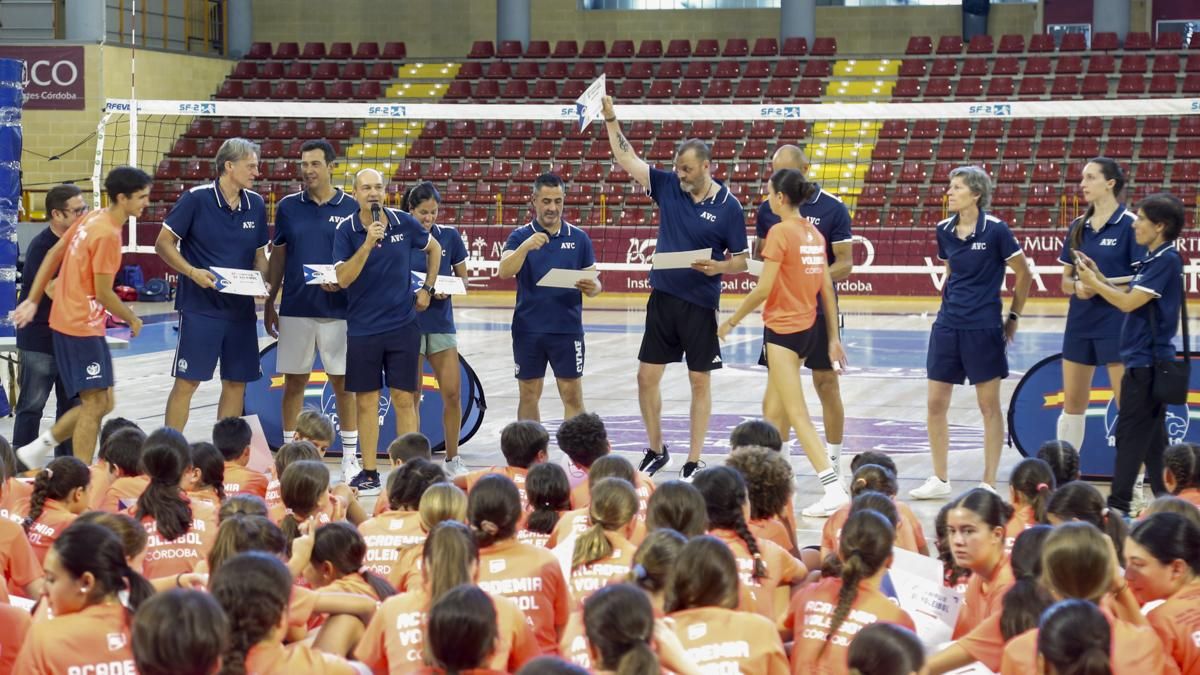 Clausura del XI Campus De Voleibol Ciudad De Córdoba - Rafa Pascual