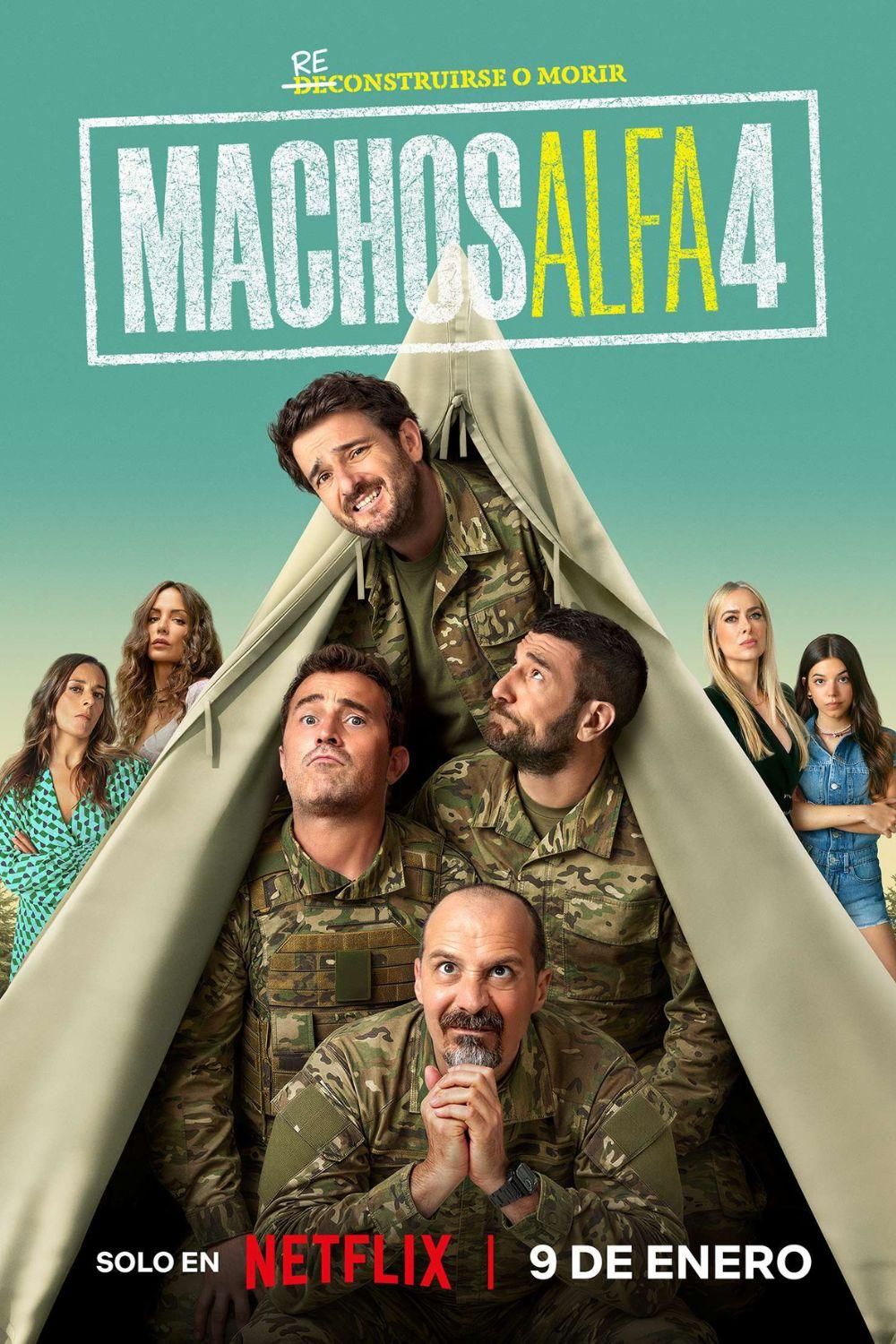Póster de la temporada 4 de 'Machos Alfa'