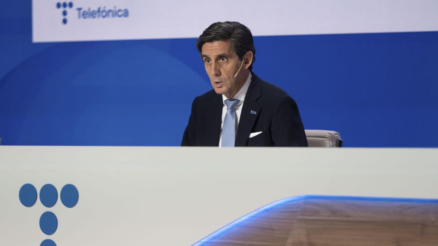 Imagen de archivo del presidente de Telefónica, José María Álvarez-Pallete. EFE/ Fernando Villar