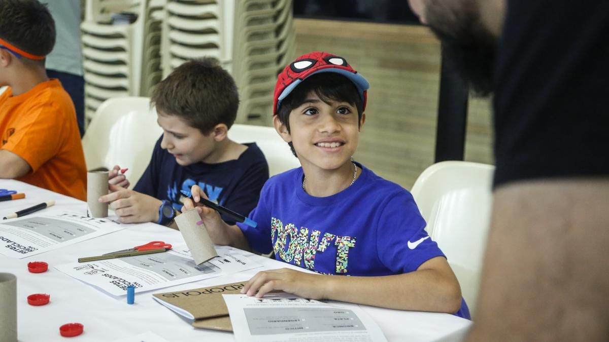 Taller infantil de las III Jornadas de Economía Circular. El gran reto del desperdicio cero.
