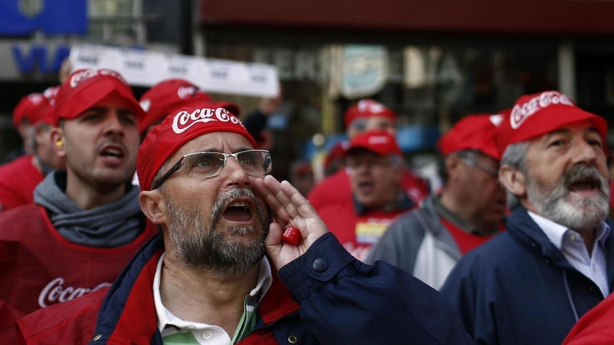 Trabajo levanta acta de infracción a Coca-Cola Iberian Partners por vulnerar el derecho de huelga en el ERE