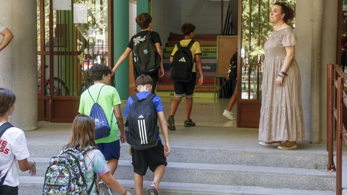 Comienzo de las clases en los institutos