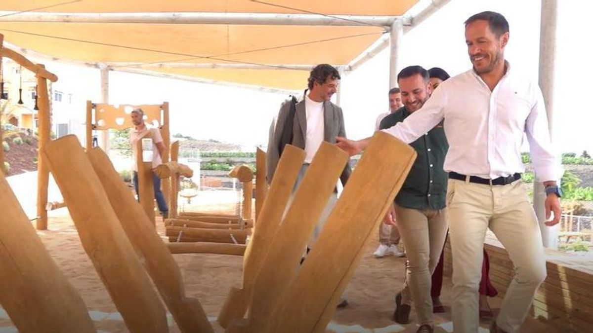 Transición Ecológica finaliza las obras del refugio climático de Piedra Hincada, en Guía de Isora