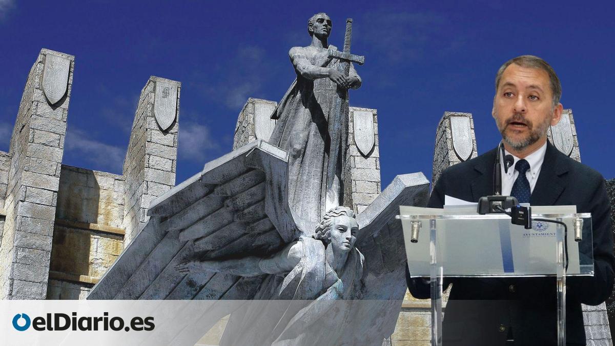 El alcalde de Santa Cruz de Tenerife dice ahora que baraja guardar el monumento a Franco en  una nave 