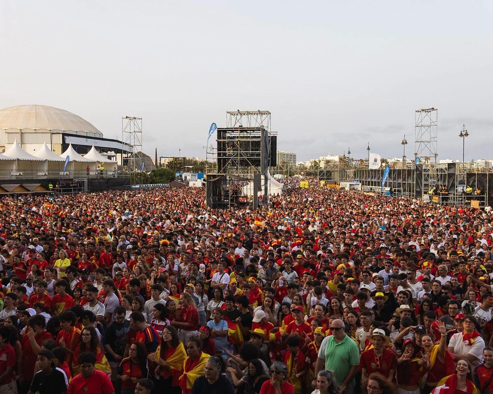 Festejo del Mundial 2026 en Parque Temático, Arrecife, Lanzarote