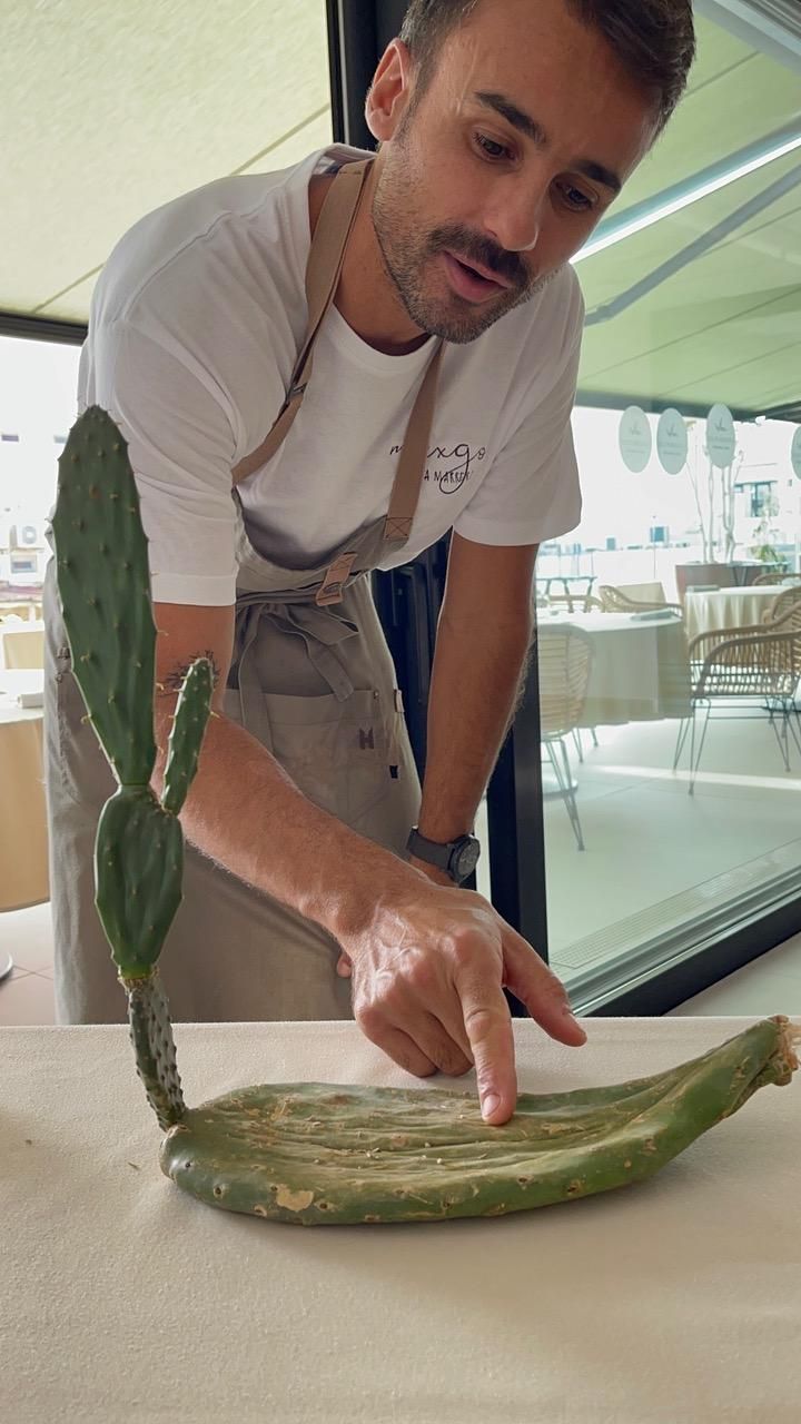 Borja Marrero hablando de su tunera