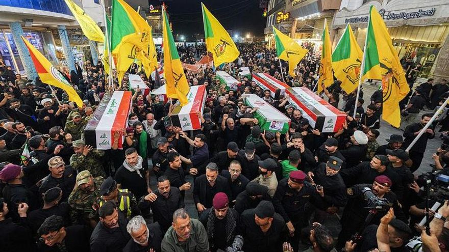 Irak, atrapado entre EEUU e Irán: la guerra en Oriente Medio desbarata el equilibrio de Bagdad