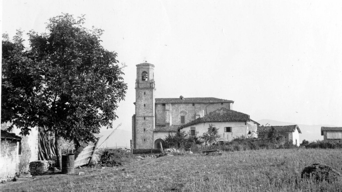 Antigua iglesia de Orenin