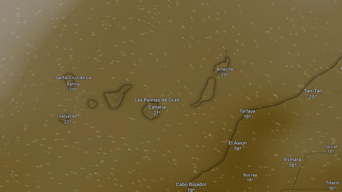 Toda Canarias, en aviso amarillo al menos hasta el martes