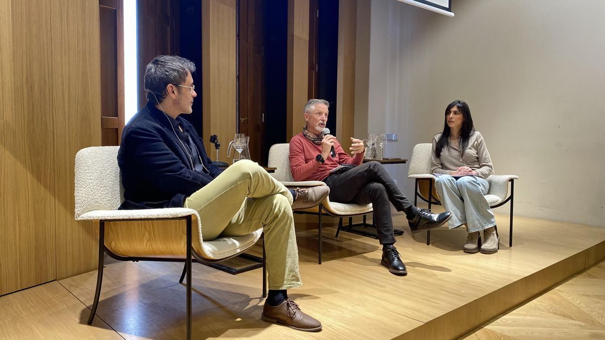 Carlos Umaña, Fernando Valladares y Liubba El Haddi