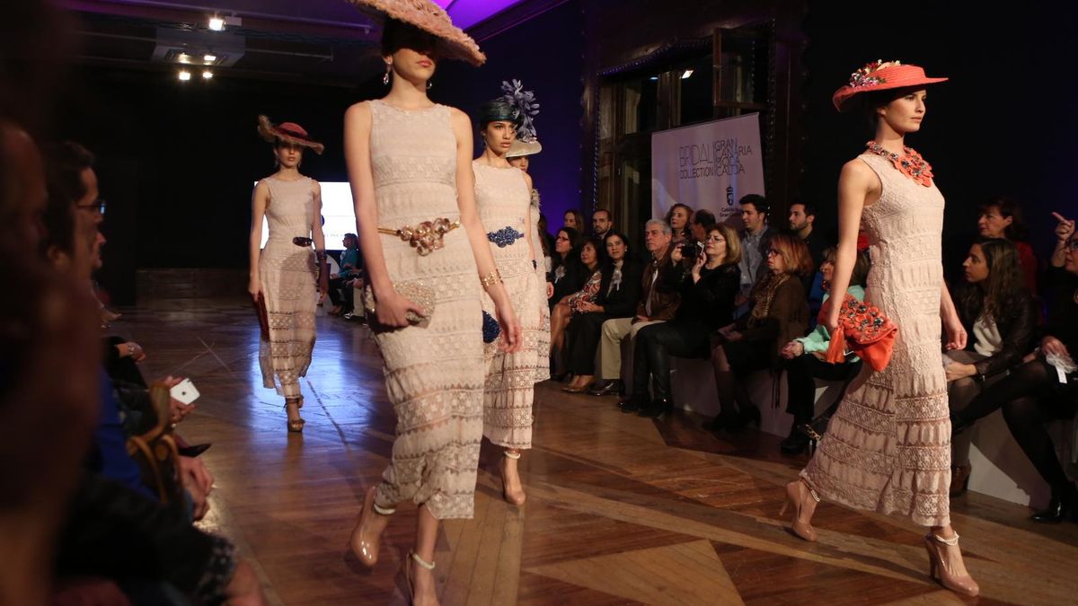 Desfile de Nieves Barroso en Gran Canaria Moda Cálida