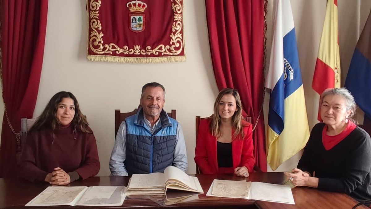 El Cabildo culmina la restauración del Libro de Pósito de Puntagorda