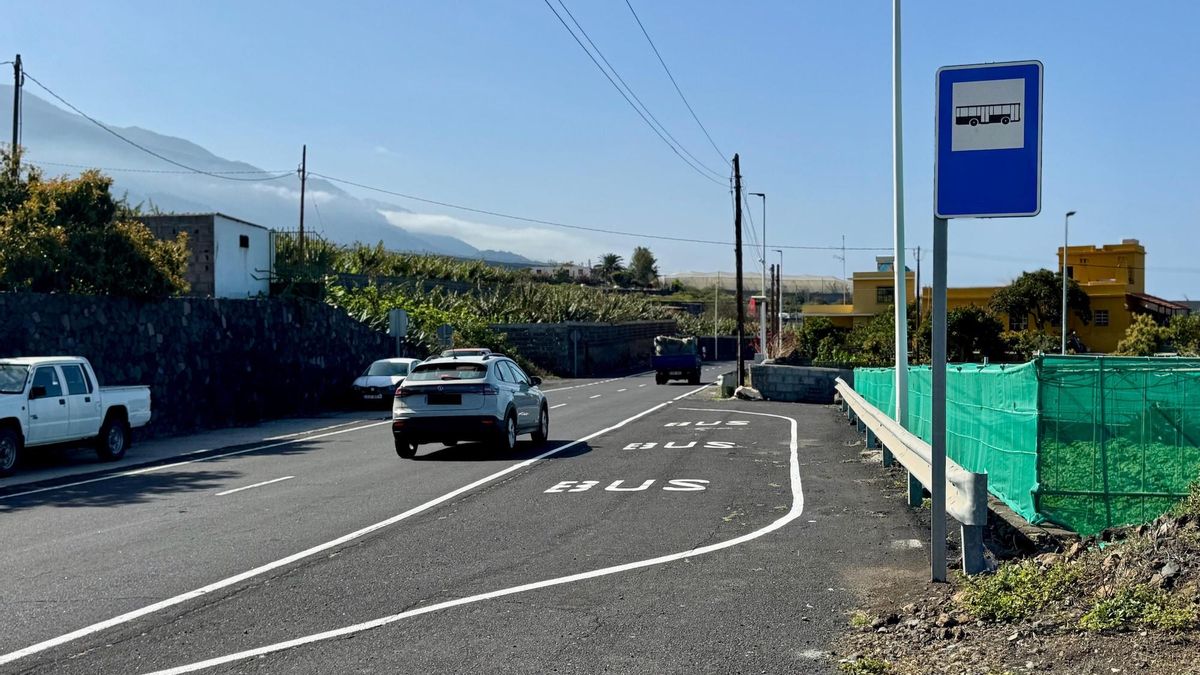 El Ayuntamiento de Los Llanos de Aridane habilita una nueva parada de guaguas hacia Puerto Naos