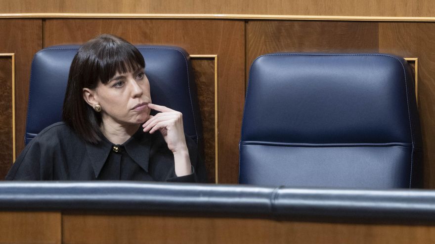 La ministra de Ciencia e Innovación, Diana Morant, durante la primera jornada de la 26 edición del Debate sobre el Estado de la Nación, en el Congreso de los Diputados, a 12 de julio de 2022, en Madrid (España).