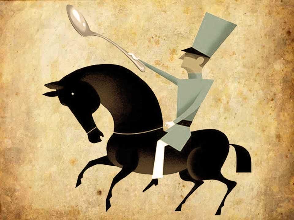 La tradición dice que el fusil se cambió por la cuchara cuando los soldados degustaron el potente menú a base de garbanzos.